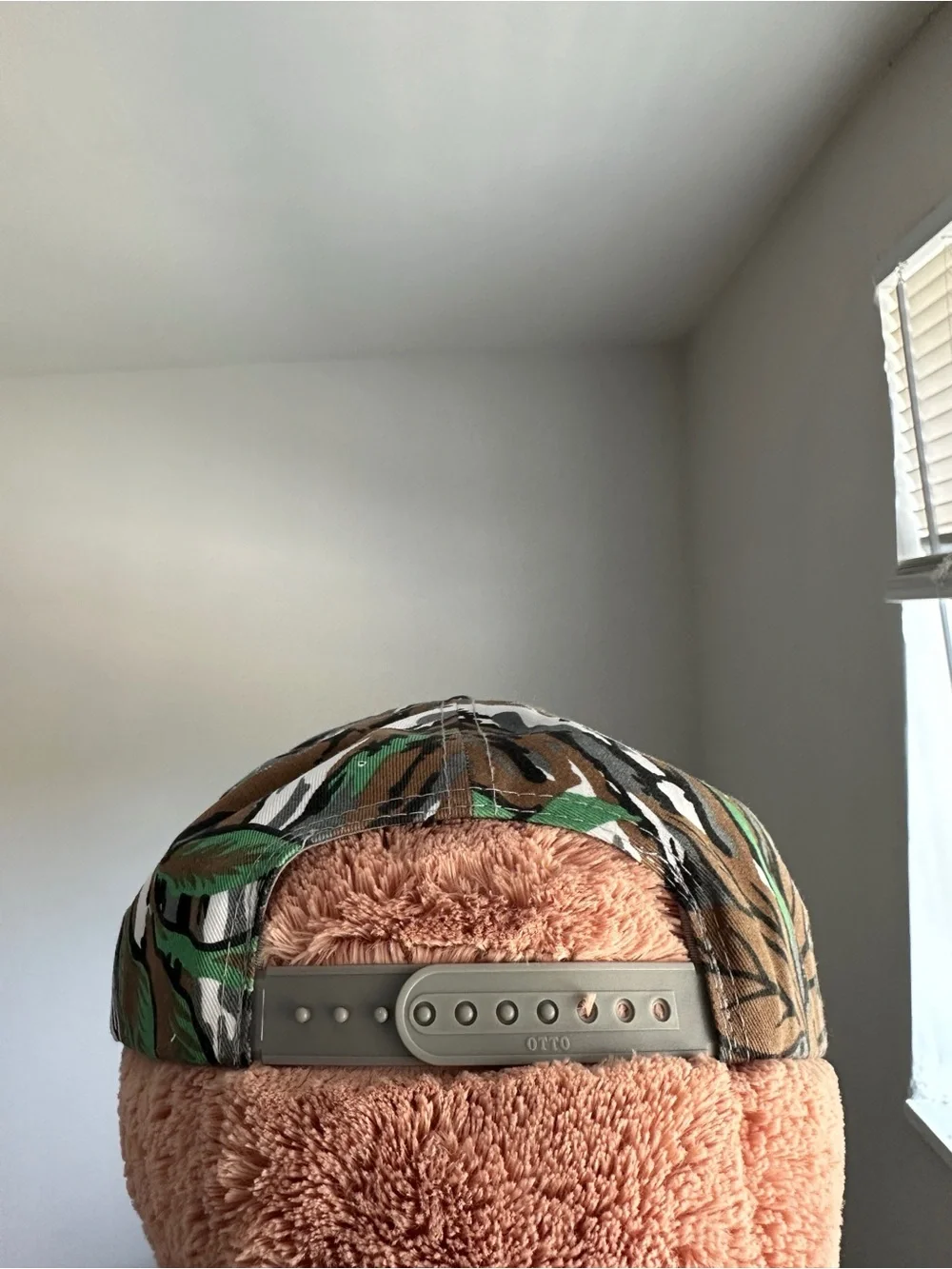 Otto Fowl Camo Snapback Hat Duck Hunting Waterfowl Old School Greenleaf